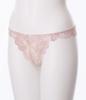 Peach John Miracle Song Light Soft Gentle On the Show Through Clothing T-Back, Pink, M/L, All-Lace, Fit, Skin, Doesn't
