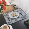 Cotton Fabric Coaster Retro Table Cover Pad Placemat  Wedding