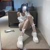 Черные шелковые сетчатые чулки с бантом и кружевом - сексуальные колготки в японском стиле