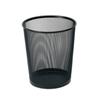 Compass Round Mesh Waste Bin Black (11L)