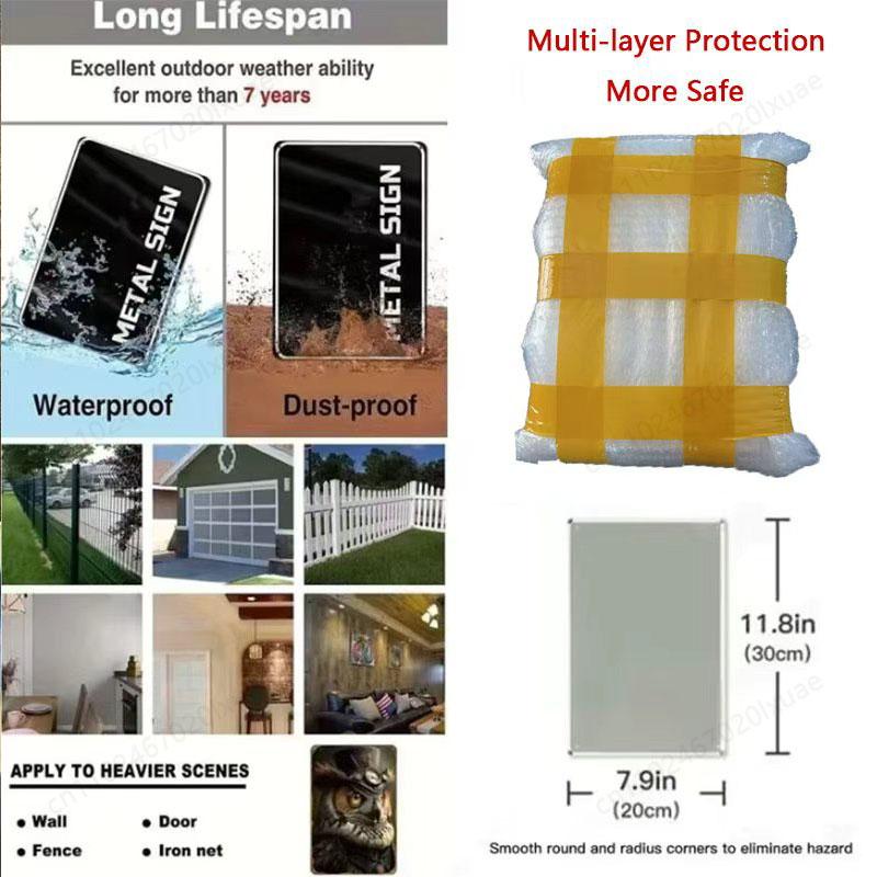 Vintage Metal Sign Movie Retro Tin Sign Aesthetic Living Room Metal Wall Decor Decoration Cinema Industrial Deco Films Poster