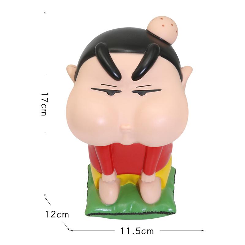 Crayon Shin-Chan Piggy Bank Cute Shin-Chan Ornaments Piggy Bank Action Figure Doll Model Popular Gifts Essentials