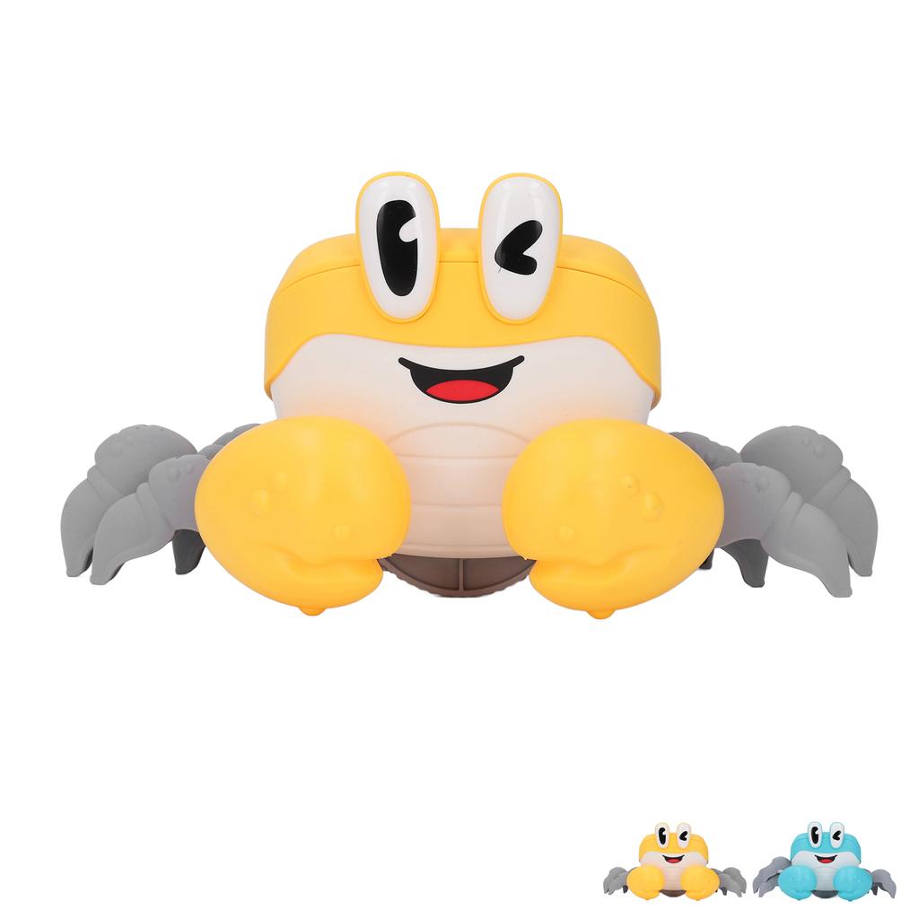 Ползающий краб детская игрушка электрическая обучающая игрушка для ползания светящаяся музыка для младенцев сенсорная индукция краб для рождения