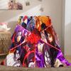 Japanese anime cartoon NARUTO famous Uzumaki Naruto blanket soft home furnishing nap decoration four seasons warm Sherpa blanket B2