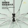Новый автоматический зонт с 10 спицами, тройного сложения, с автоматическим реверсивным механизмом, цветовой схемой и ручкой, зонт тройного сложения