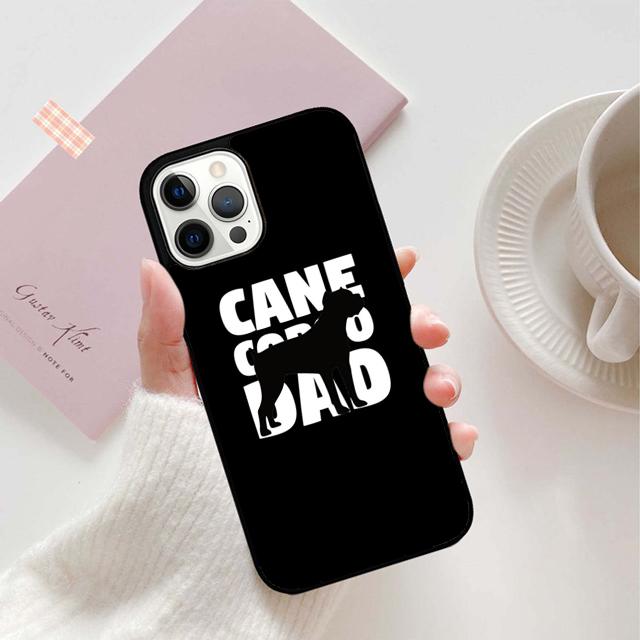 Чехол для телефона с цитатами о Кане-корсо Мастиф Для For iPhone 17 Air 16 15 11 12 13 14 Pro Max Plus coque