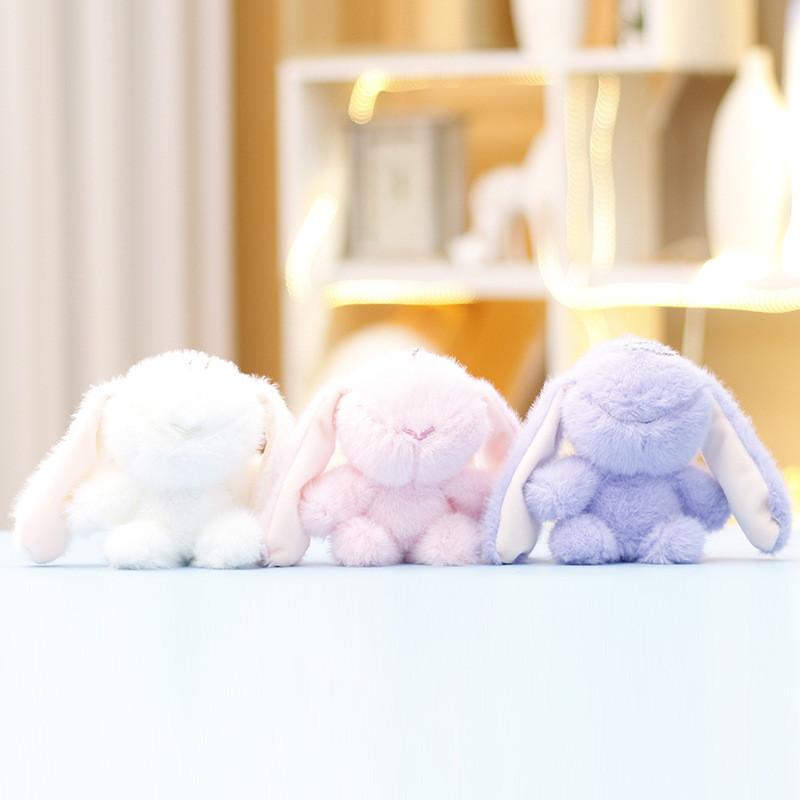 Bunny Plush Doll With Pp Cotton Filling For Backpack Charm And Collectors