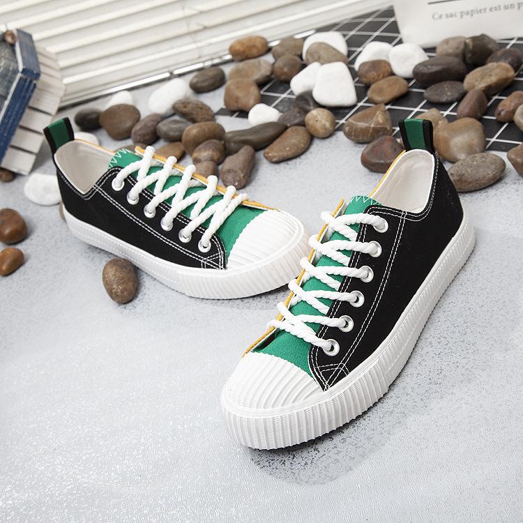 Весенние туфли 2024 Fshion Solid Sewing Adult Canvas Shoes Man Fabric Sapato Feminino Size Men shoes