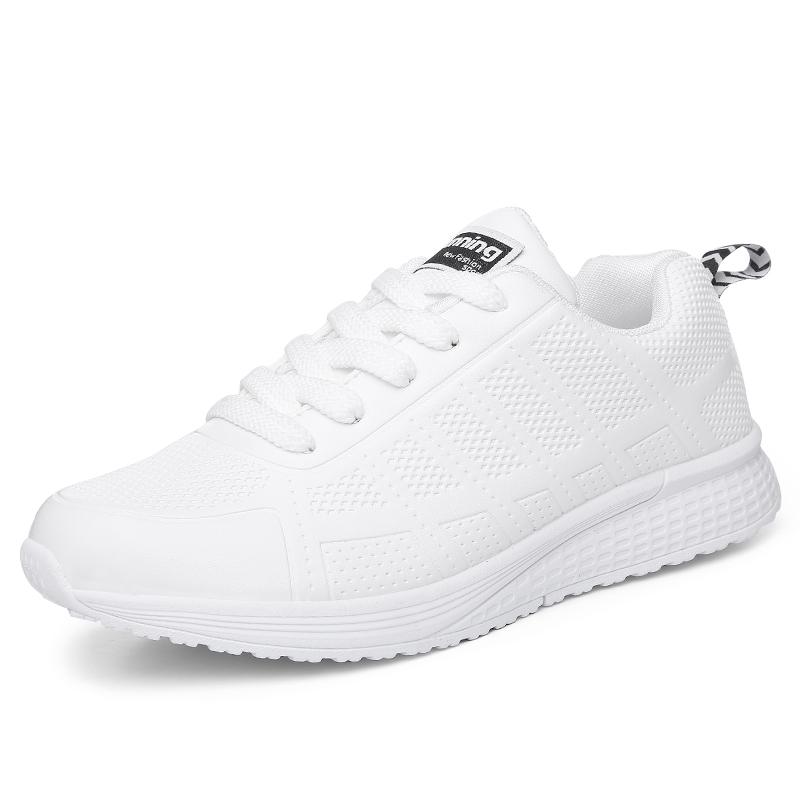 Fashion Women Sneakers Soft Vulcanize Shoes Leather Tenis Feminino Comfortable Sneakers for Moms Sports Trends Casual Female