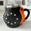 Brake Pad Design Coffee Mug 300ml Industrial Style Stainless Steel Cup