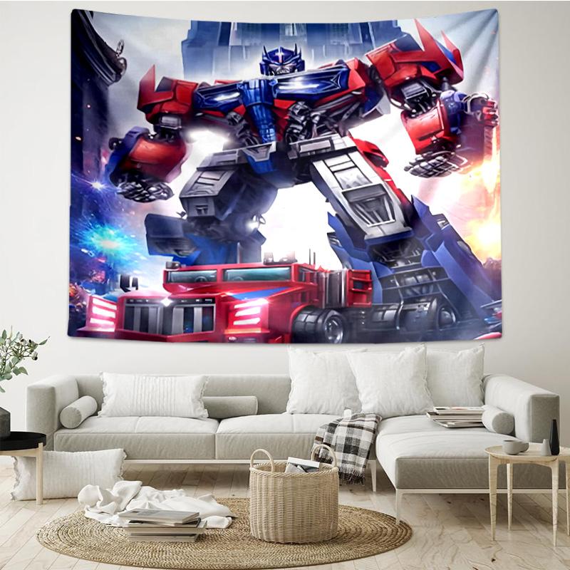 Trans-formers Tapestry, Unique Design Tapestry, Wall Decor for Bedroom,Livingroom, Playroom,Heartwarming Fan Holiday Gifts
