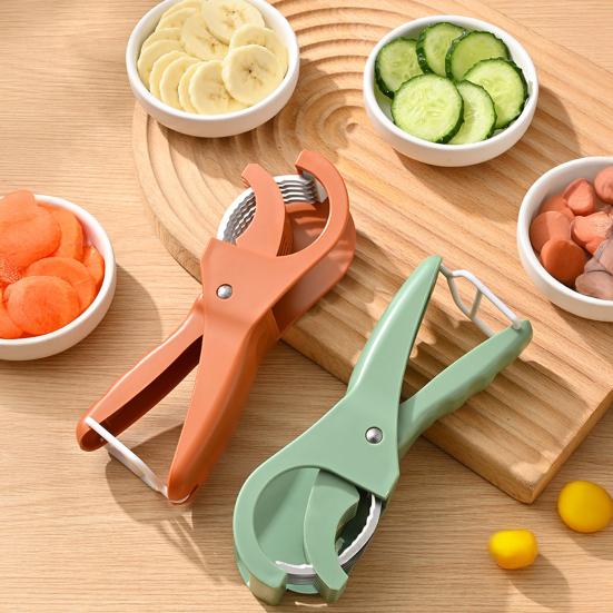 2 шт. фруктовый слайсер эргономичная ручка многолезвийный дизайн кухонный резак фрукты овощи слайсер кухня