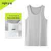 Мужская дышащая хлопковая безрукавка для фитнеса