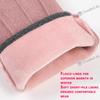 Thermal Fleece Lined Winter Gloves Touchscreen Compatible for Men Women Outdoor Riding Motorcycle Anti Cold