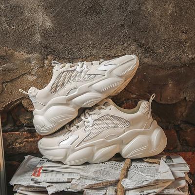 Классические туфли для папы, женские, новые, однотонные, на среднем каблуке, плоские туфли, резиновые, с круглым носком, со шнуровкой, кроссовки для бега