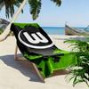 VfL Wolfsburg Print Beach Towel, Large Soft Quick Dry Towel for Beach Camping Swimming