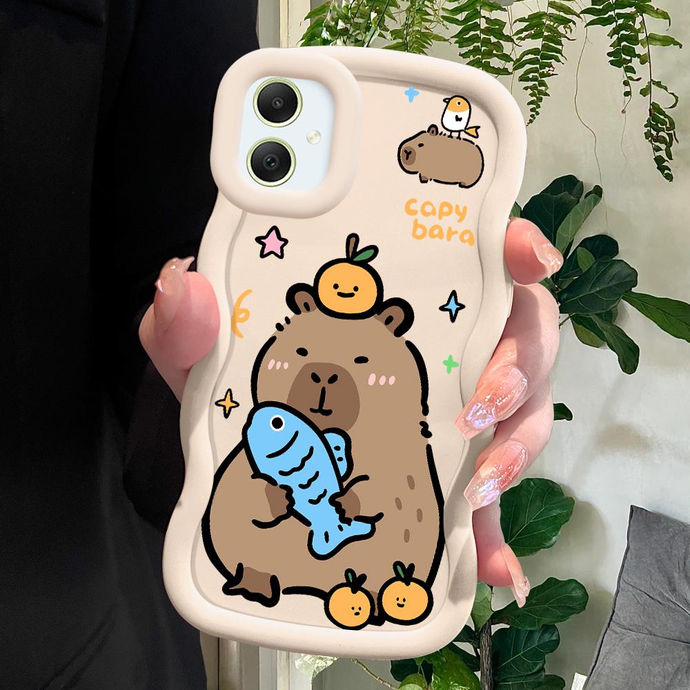 Милый мультяшный дельфин мягкий чехол для телефона Samsung Galaxy A52 A73 A12 S24 Ultra 5G S23 S22 S21 S20 FE Wave Edge противоударный защитный резиновый чехол