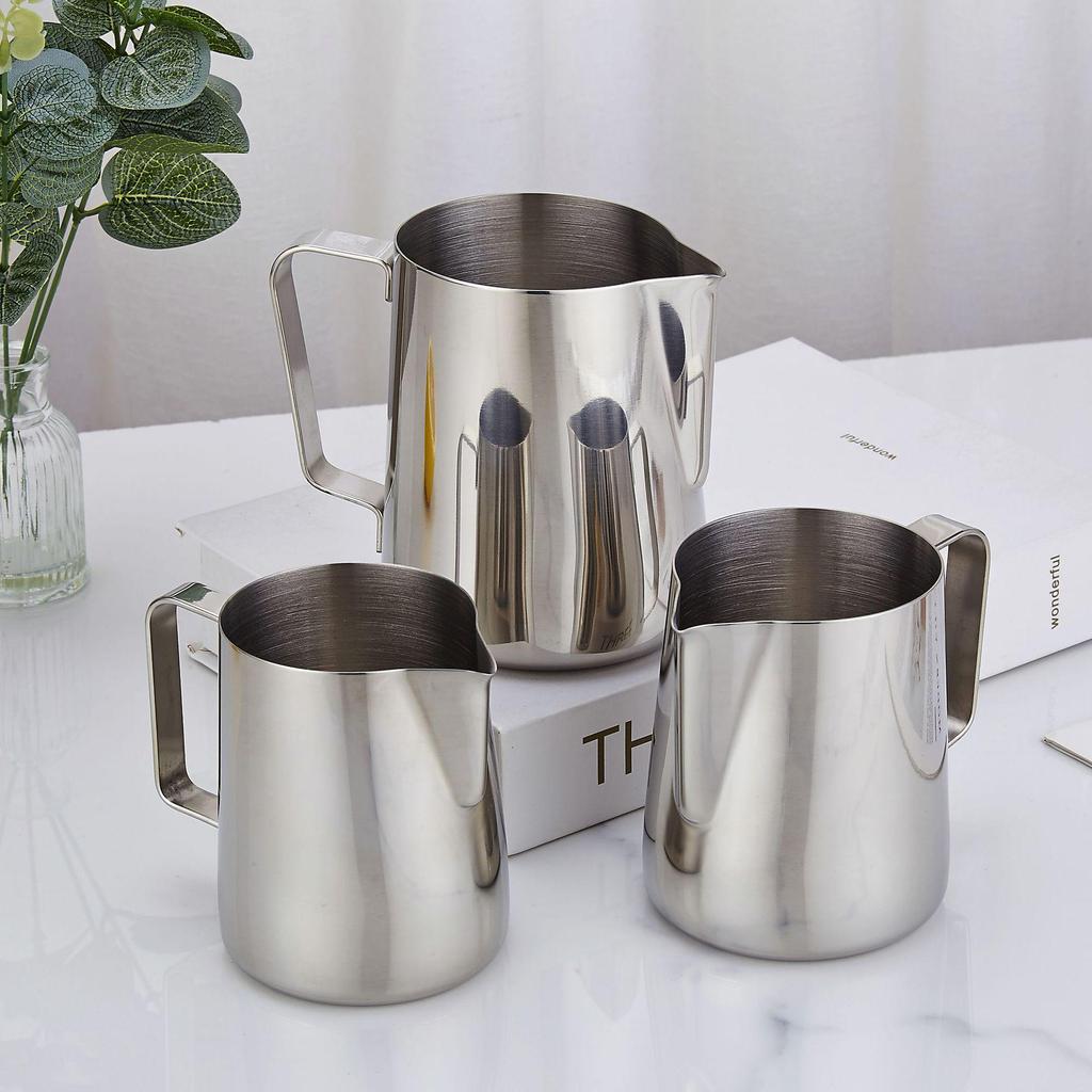 304 Stainless Steel Milk Frothing Latte Art Cup with Logo