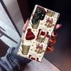 Winter Coffee Christmas Phone Case For Samsung Galaxy S23 S24 S25 Edge S26 Ultra S22 + S21 Plus S20 FE Cover Silicone Print Shel