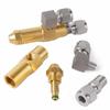 Stainless Steel Fittings Atomizing Nozzle Brass Nozzle Oil Burner Nozzle  Waste Oil Burner