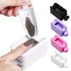 Nail Dip Powder Tray Double Layer Glitter Saver Container with Scoop Professional Nail Art Storage Recycling Case Nail Dipping Powder Recycling Tool