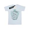 Harry Potter Womens/Ladies Slytherin Serpent Crest Cotton Boyfriend T-Shirt