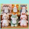 Rabbit Dog Animal Frog Cat Bear Dog Plush Toy Cartoon Stuffed Decoration Doll