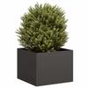 VidaXL Planter Black 40x40x30 Cm Steel 860794
