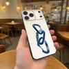 Чехол для телефона со скалолазной стеной для iPhone 17, 16, 15, 14, 13, 12, 11, Pro, XS, Max, XR, Plus, E, SE4, Mini, Черный, Мягкий