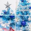 Christmas Blue Mini Tree Set - 45cm & 60cm Decorations