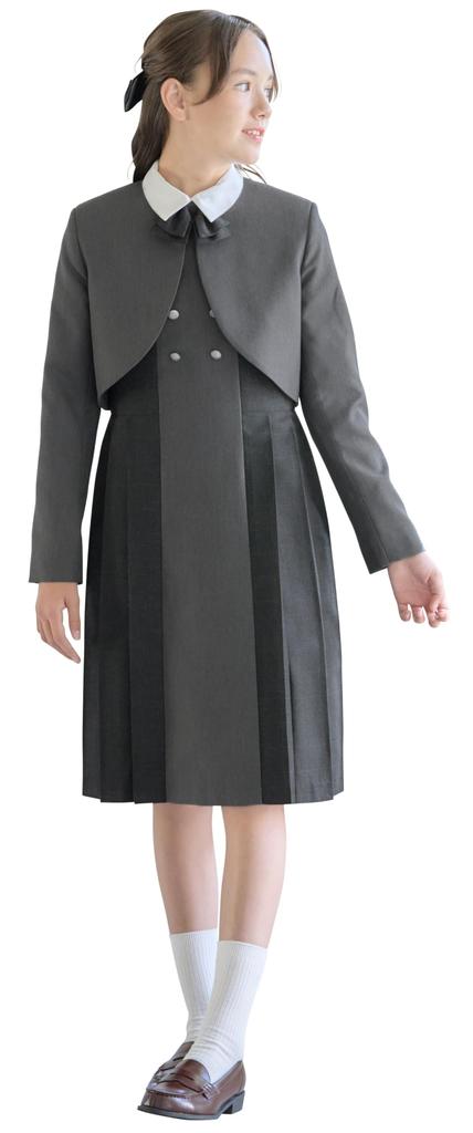 Arisana Rebecca GRY 160см и выпускной костюм для девочек начальной школы (Комплект из 4 предметов: болеро, платье, блузка, лента)