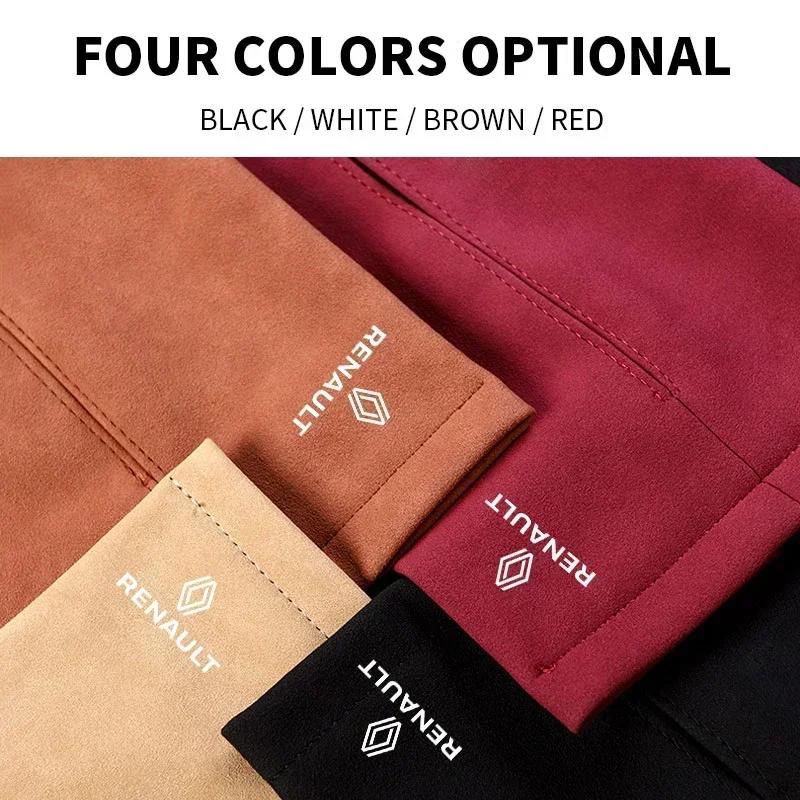 For Renault 2026 New Hub Caps Car Seat Hanging Hidden Napkin Storage Bag for Renault Sandero Captur Megane Twingo Duster Scenic