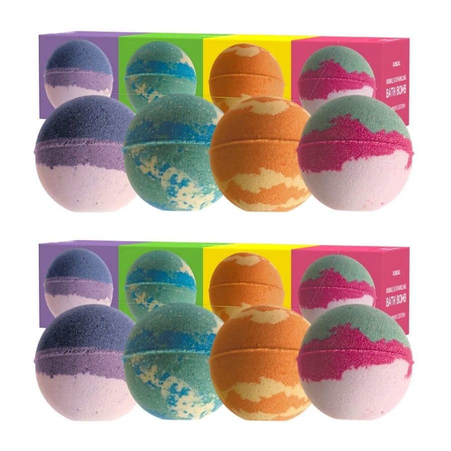 Kundal Bubble & Sparkling Bath Bomb Space Collection Набор из 4 и 8 предметов