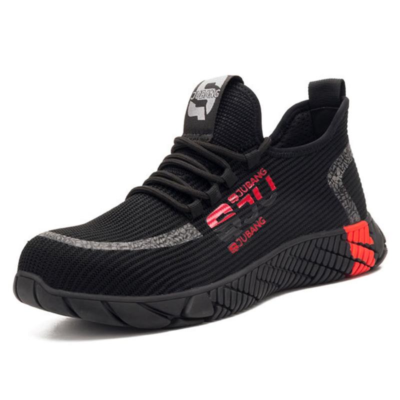 Мужские кроссовки со стальным носком, противоударная рабочая обувь, противопрокольная, противоскользящая, рабочая защитная обувь, защитная обувь, мужские и женские рабочие защитные ботинки, дышащие