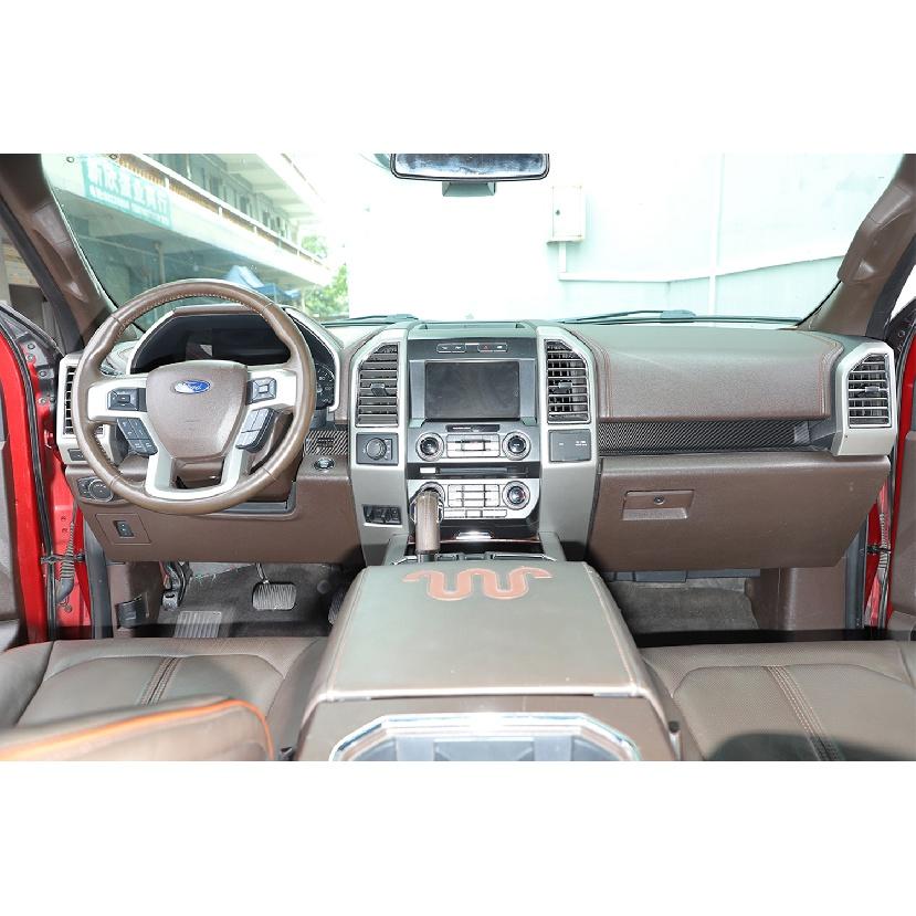 Декоративные наклейки на центральную консоль автомобиля для Ford F150 2015 2016 2017 2018, внутренние молдинги