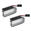 1/2 шт. Фонарь номерного знака для Ford KUGA S MAX MONDEO MK4 MK5 MK2 FIESTA 2008-2019 FOCUS АБС-пластик 12 В Светодиодный фонарь сигнала номера