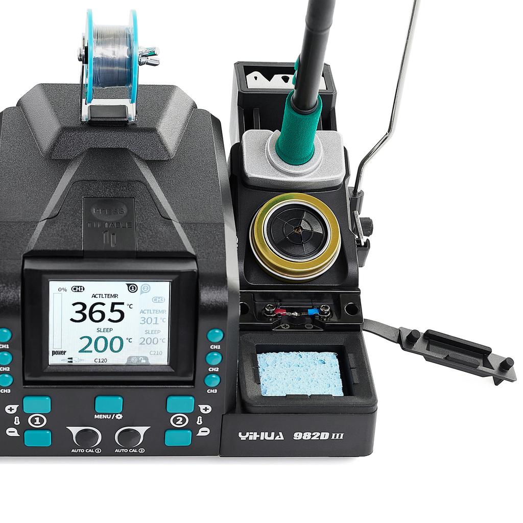 Yihua 982D-Iii Soldering Station For 210 Hotends + Thermotweezers