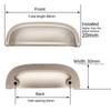 Shell Style Shell Cabinet Handle Zinc Alloy Drawer Pull Handles Fashion Furniture Knobs  Door