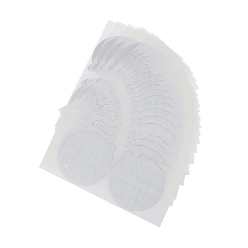 50PCS Disposable Refillable Coffee Capsule Lids - Aluminum Seals Stickers for Pods