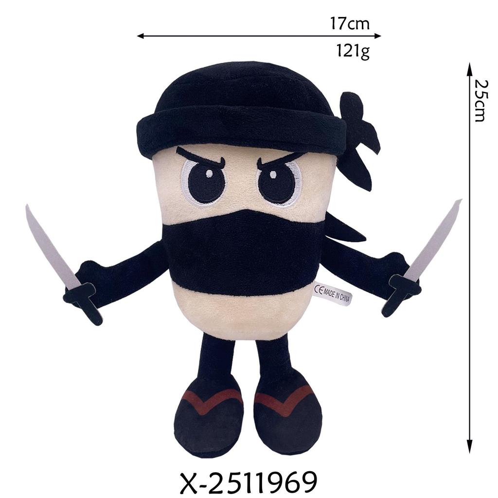 Shark American Classic of Mountains and Seas Plush Toy: Stick Man Doll