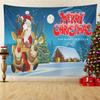 Home Decor Christmas Theme Printed Tapestry Wall Hanging Room Living Room Decor Background Fabric Tapeçaria De Natal