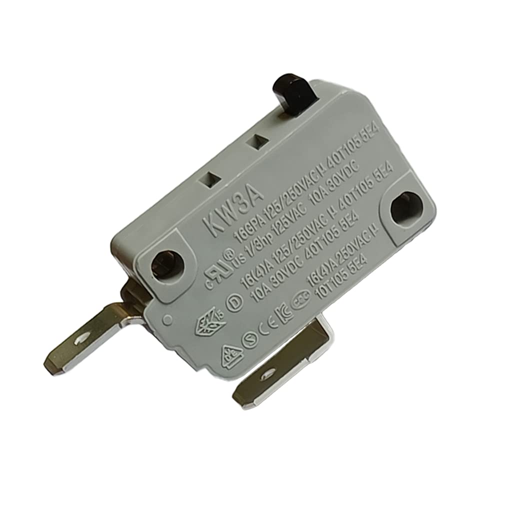 Микропереключатель KW3A дверной блокиратор микроволновой печи 16A нормально закрытый совместим с микроволновой печью Panasonic 125V/250V