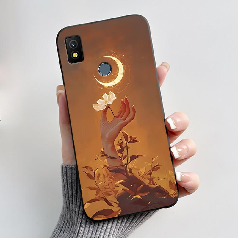 Casing For Cricket Icon 4 Icon 5 Phone Case Luxury Cute Cool Boys Girls Black TPU Soft silicone Back Cover For Icon4 Icon5 Shell
