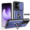 Чехол для Oppo Reno15 F Чехол OPPO Reno 15 Pro mini max FS Магнитное кольцо-держатель Бронированный чехол для телефона Защитная задняя крышка со шторкой для камеры