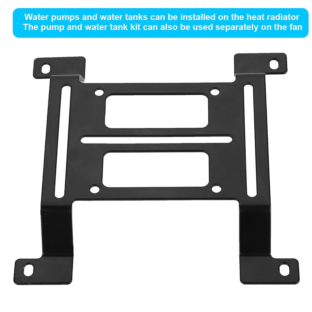 Computer Water Cooling 12cm Water Tank Pump Bracket Metal Arched Bracket