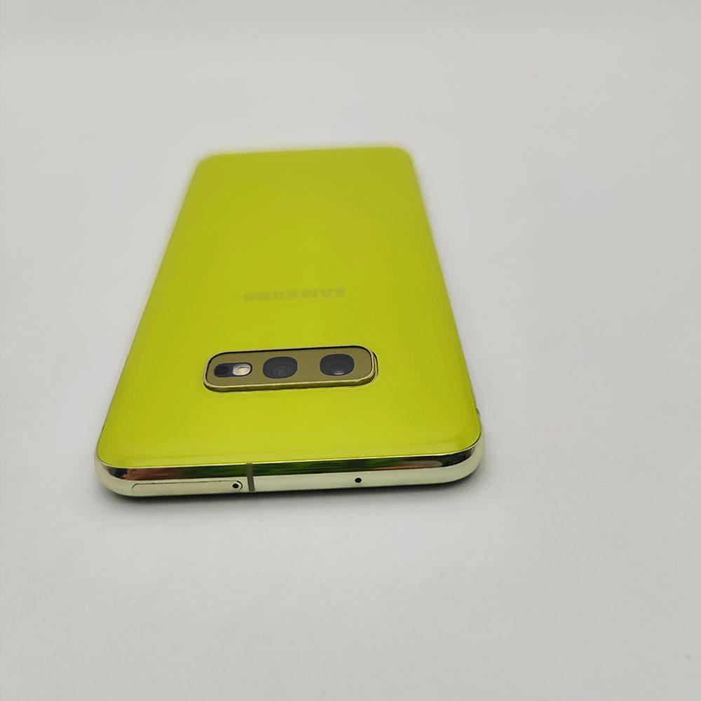 Восстановленный Samsung Galaxy S10E G970F G970U Оригинал Разблокированный Восьмиядерный 6 ГБ ОЗУ 128 ГБ ПЗУ 16 МП 5,8'' 3100 мАч Смартфон с одной/двумя SIM-картами