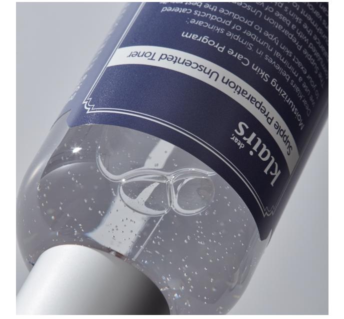 Тоник K-Beauty без отдушек – Klairs Supple Preparation 180 мл