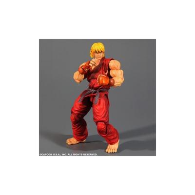 SUPER STREET FIGHTER IV ARCADE EDITION PLAY ARTS Кай Кен нарисованное действие (Рисунок ПВХ)