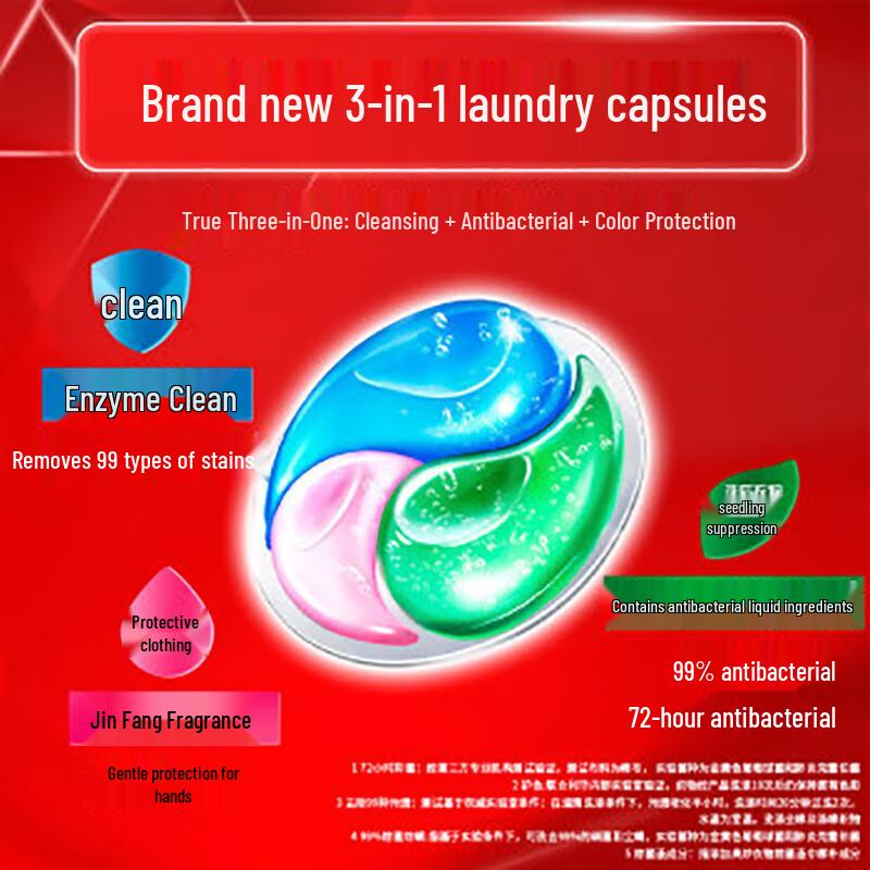 OMO Fresh Eucalyptus 3-in-1 Laundry Pods