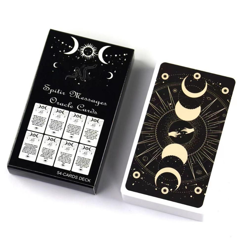 Карты оракула «Духовные послания» 10,3*6 см — колода из 54 карт с вдохновляющими посланиями от ваших наставников